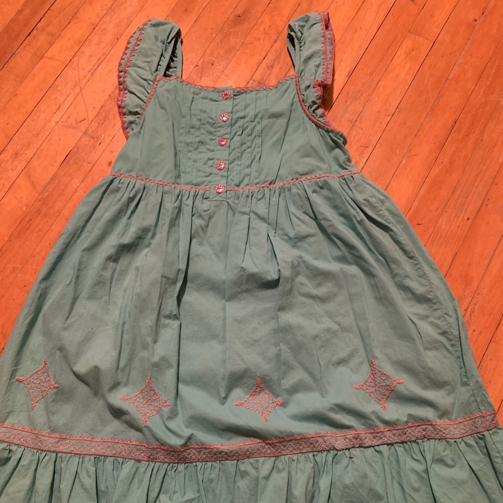Teal and pink Matilda Jane size 8 dress.